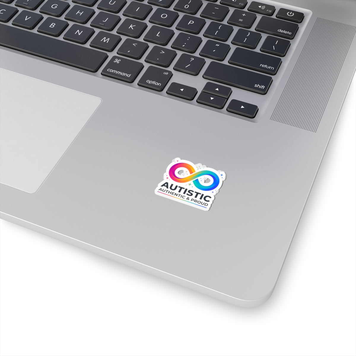 Autistic Authentic & Proud Infinity Sticker | Neurodiversity, Sensory-Friendly