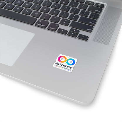 Autistic Authentic & Proud Infinity Sticker | Neurodiversity, Sensory-Friendly