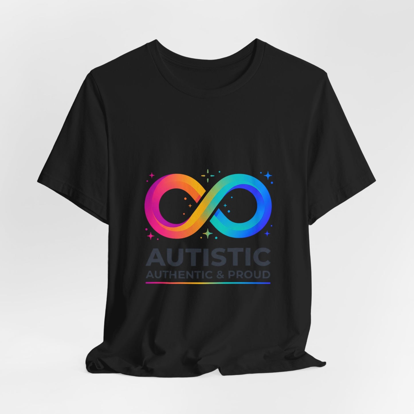 Autistic Authentic & Proud Tee | neurodiversity, autistic pride