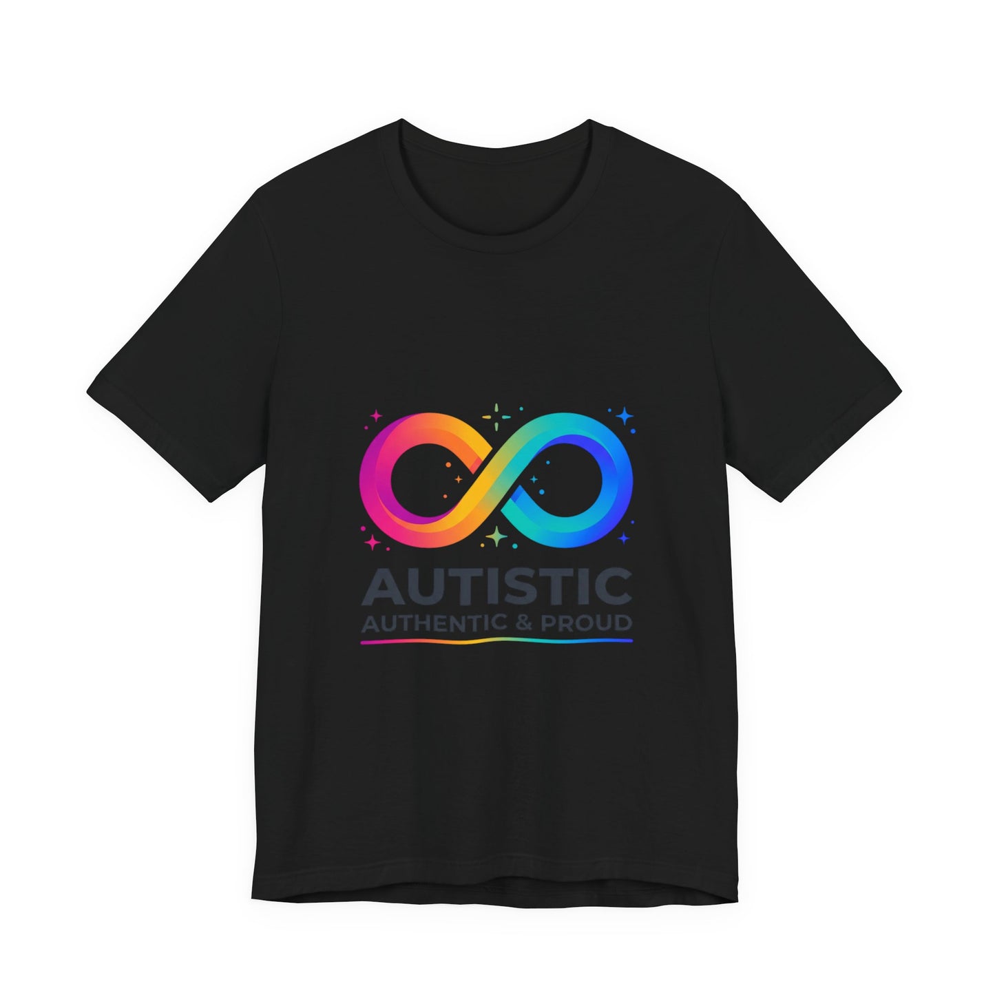 Autistic Authentic & Proud Tee | neurodiversity, autistic pride