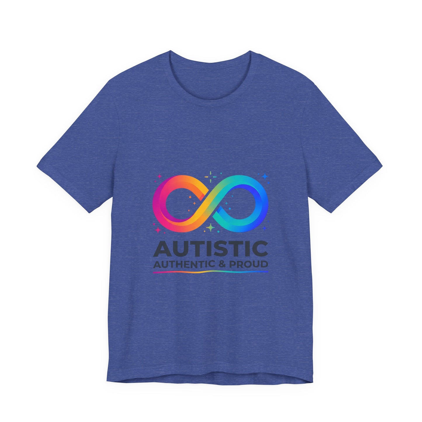 Autistic Authentic & Proud Tee | neurodiversity, autistic pride