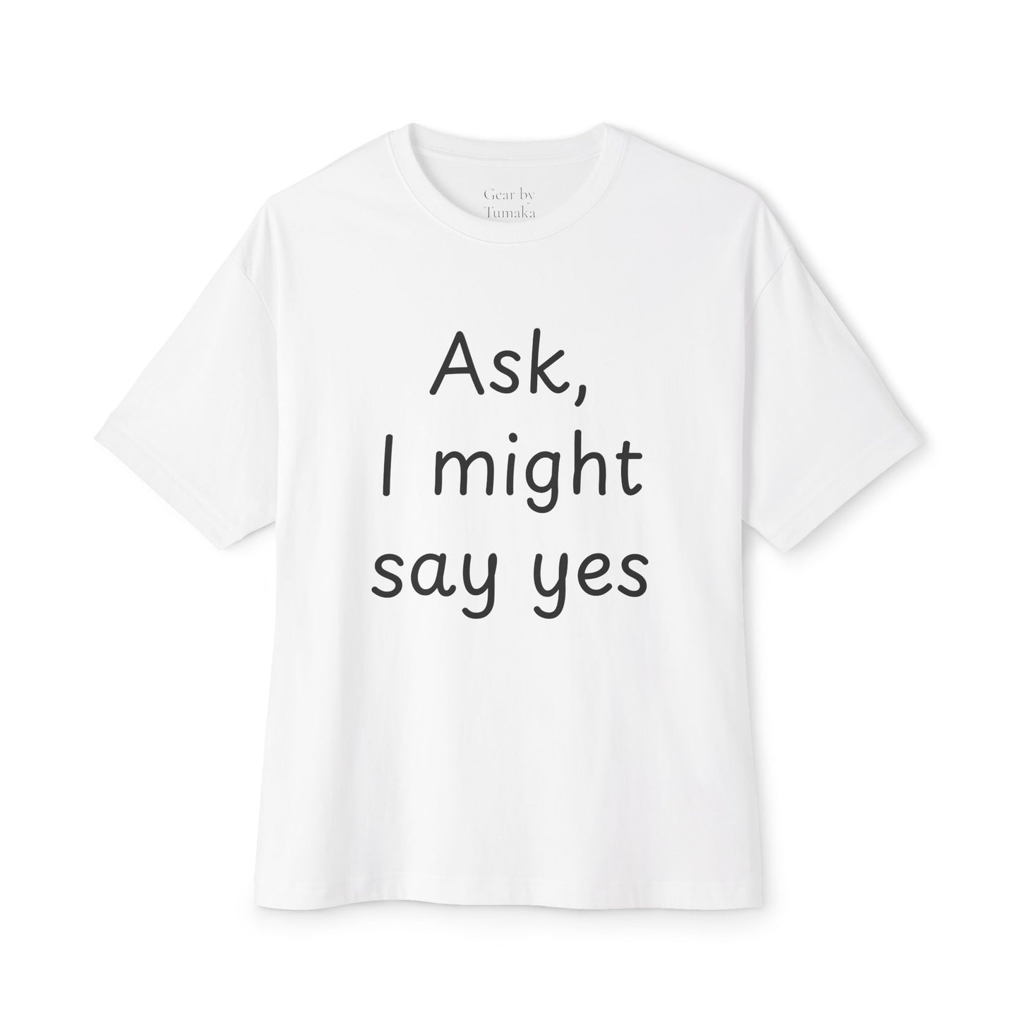 Unisex Oversized Boxy Tee