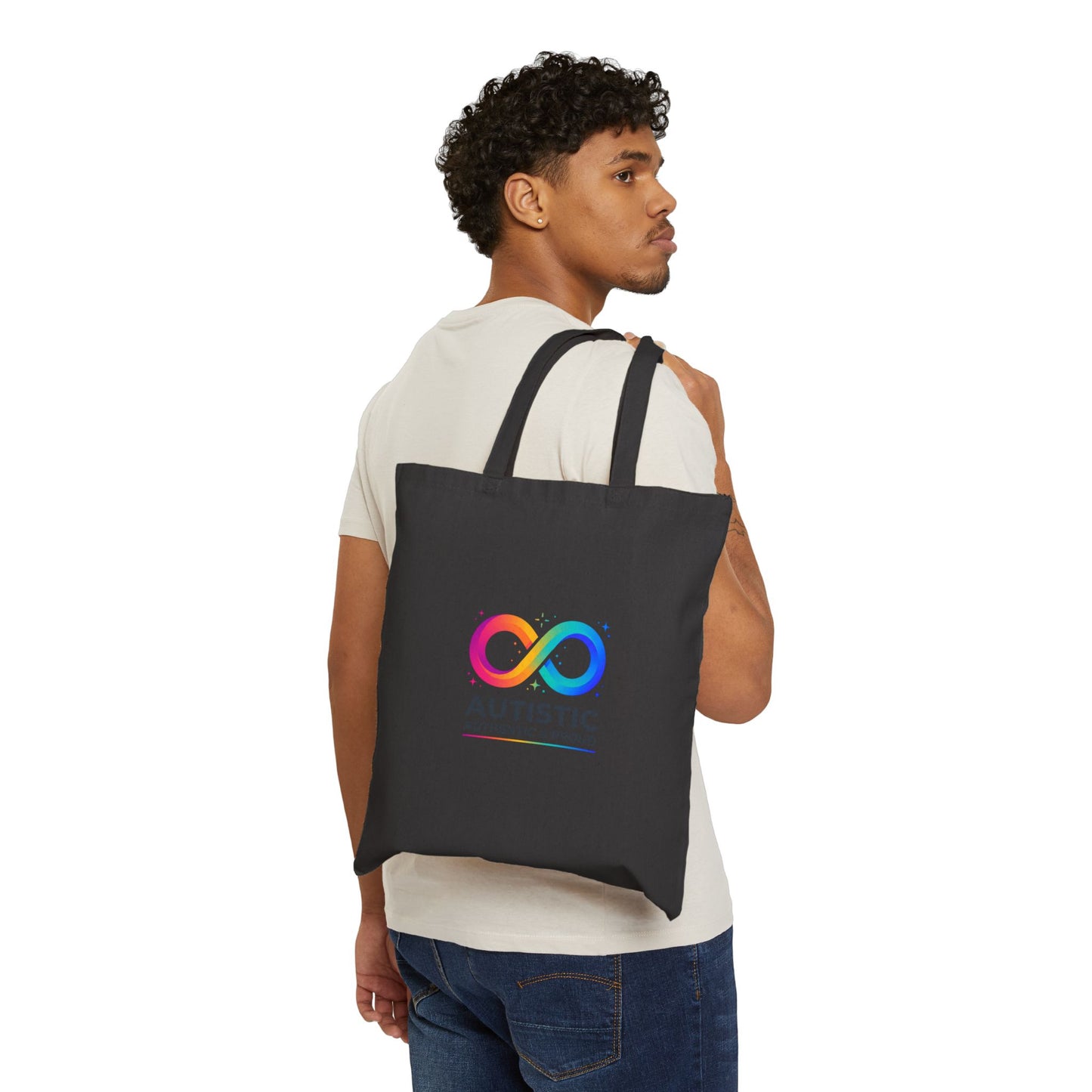 Autistic Pride Infinity Logo Tote | Neurodiversity, Affirming Identity