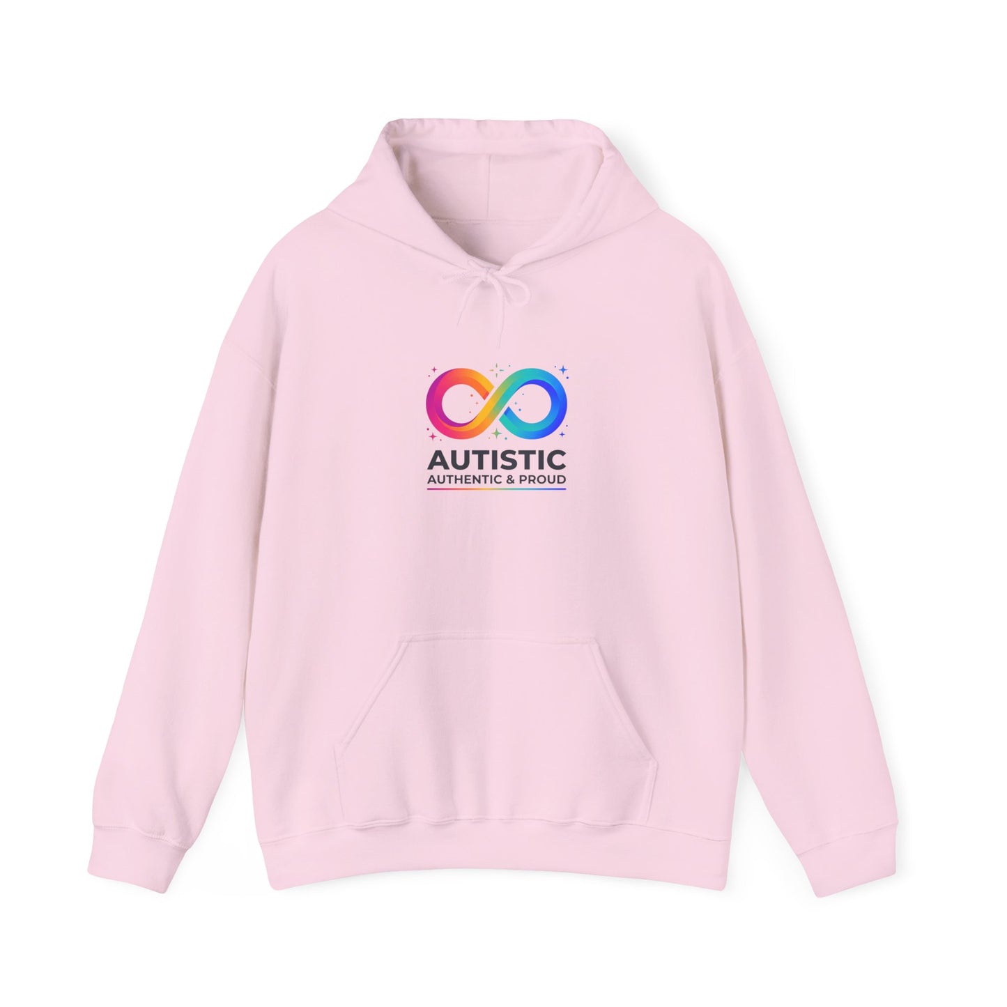 Autistic, Authentic & Proud Hoodie | neurodiversity autistic pride, affirming