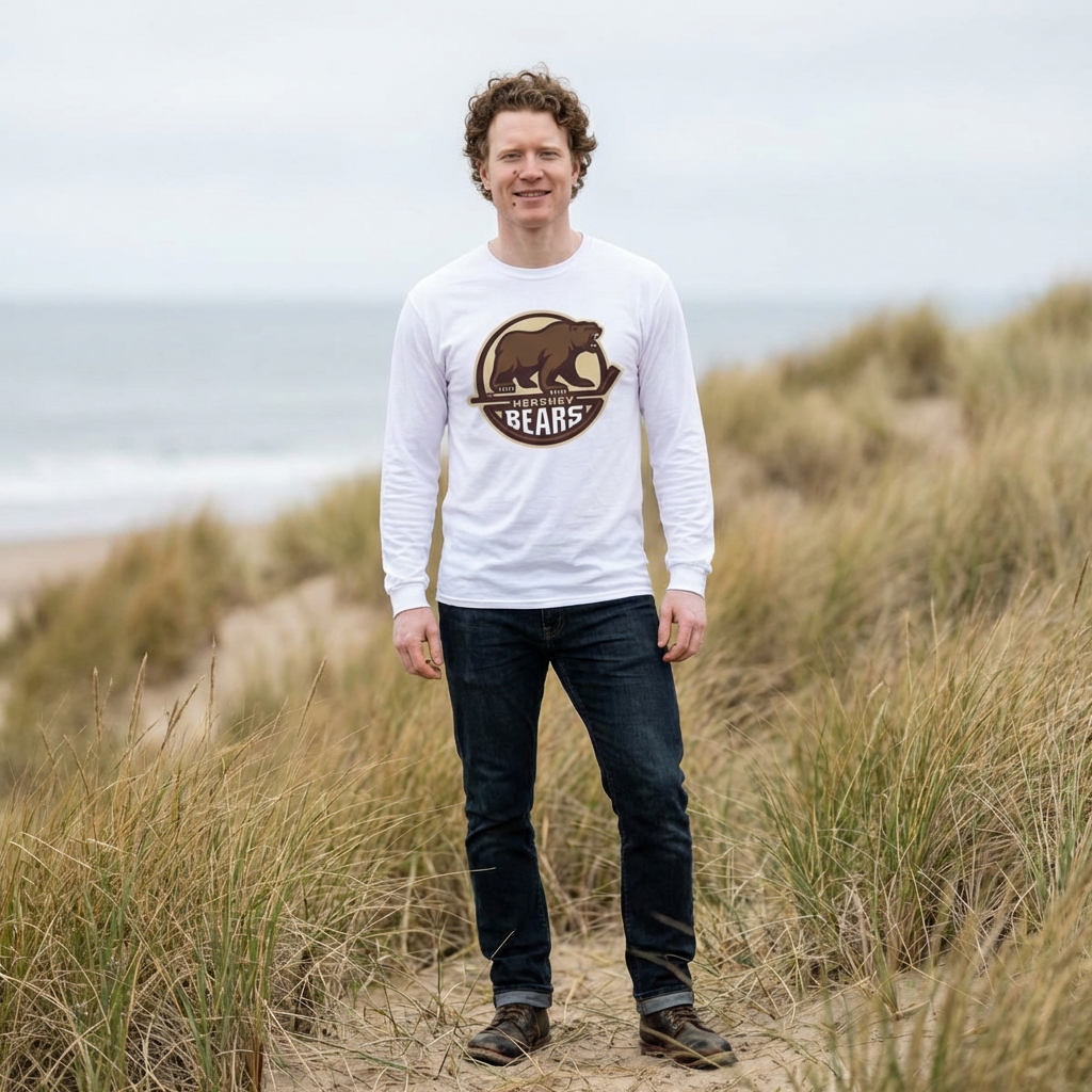 Hershey Bears Long Sleeve Tee — Custom Wyand Hockey Shirt