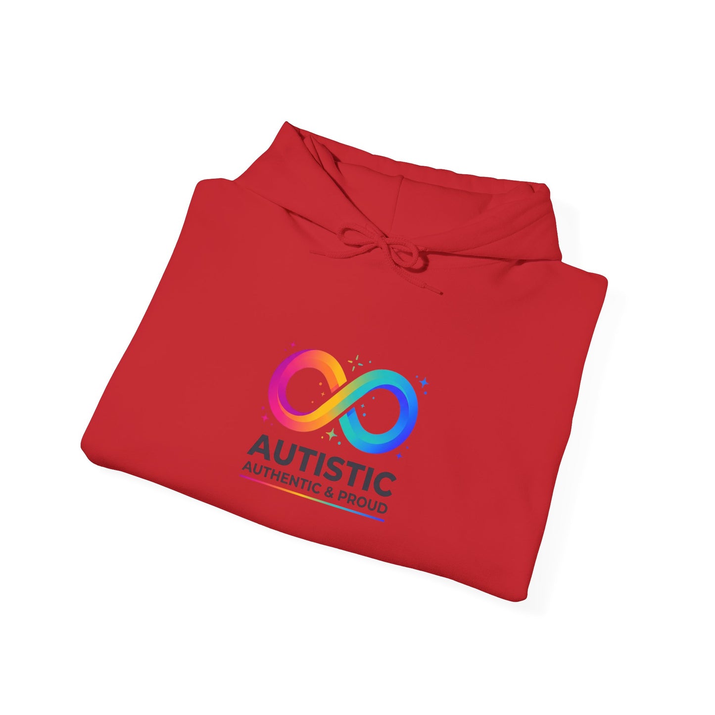 Autistic, Authentic & Proud Hoodie | neurodiversity autistic pride, affirming