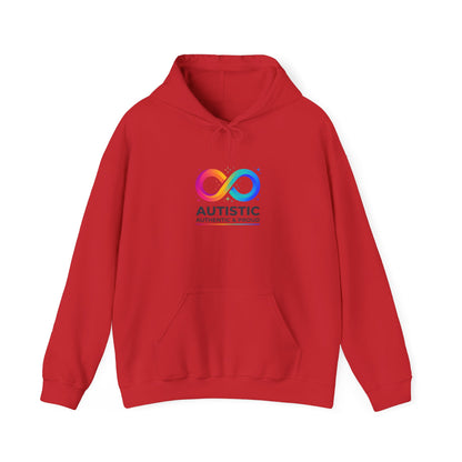 Autistic, Authentic & Proud Hoodie | neurodiversity autistic pride, affirming