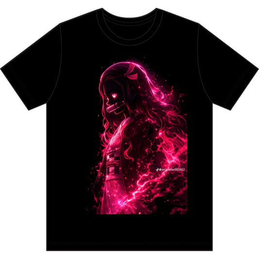 Neon Petal Warrior Shirt