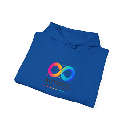 Autistic, Authentic & Proud Hoodie | neurodiversity autistic pride, affirming