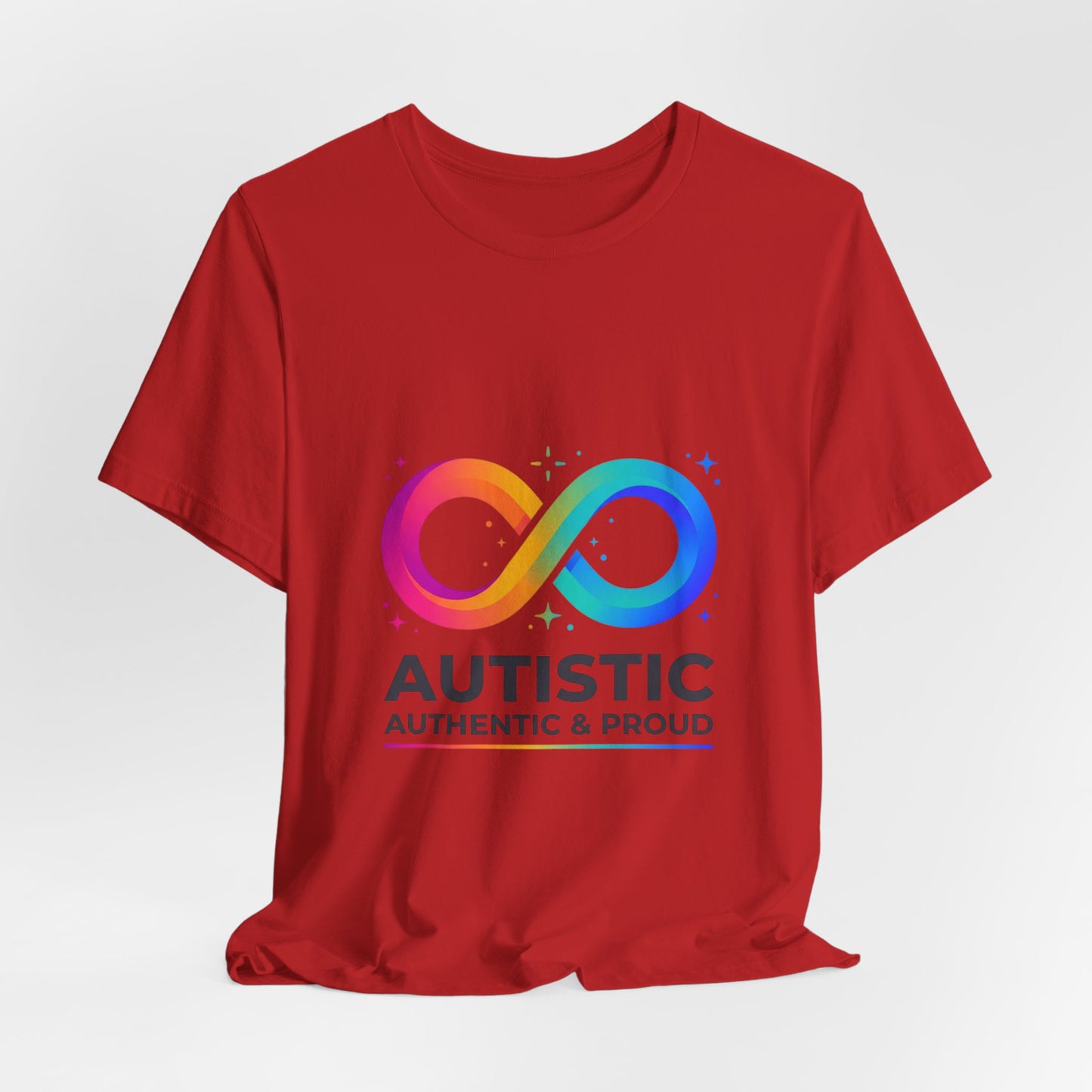 Autistic Authentic & Proud Tee | neurodiversity, autistic pride