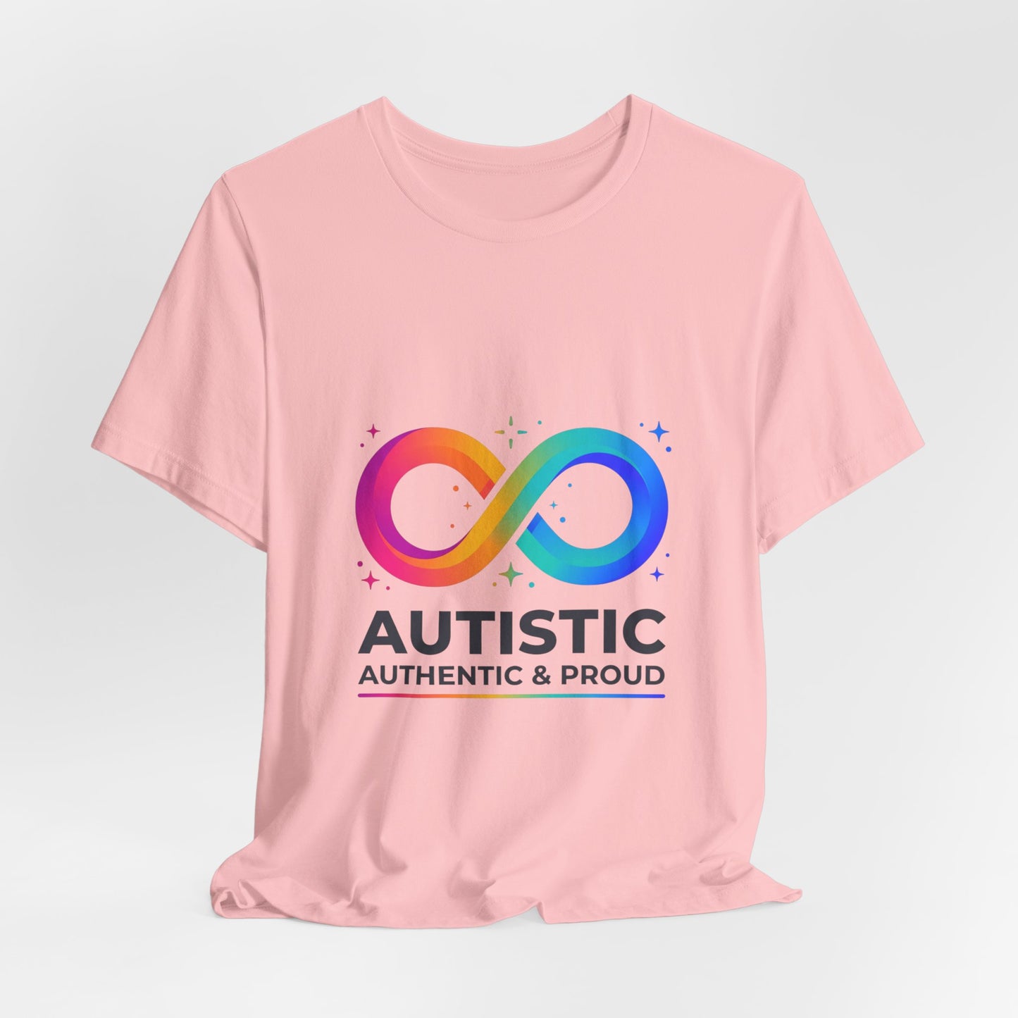 Autistic Authentic & Proud Tee | neurodiversity, autistic pride