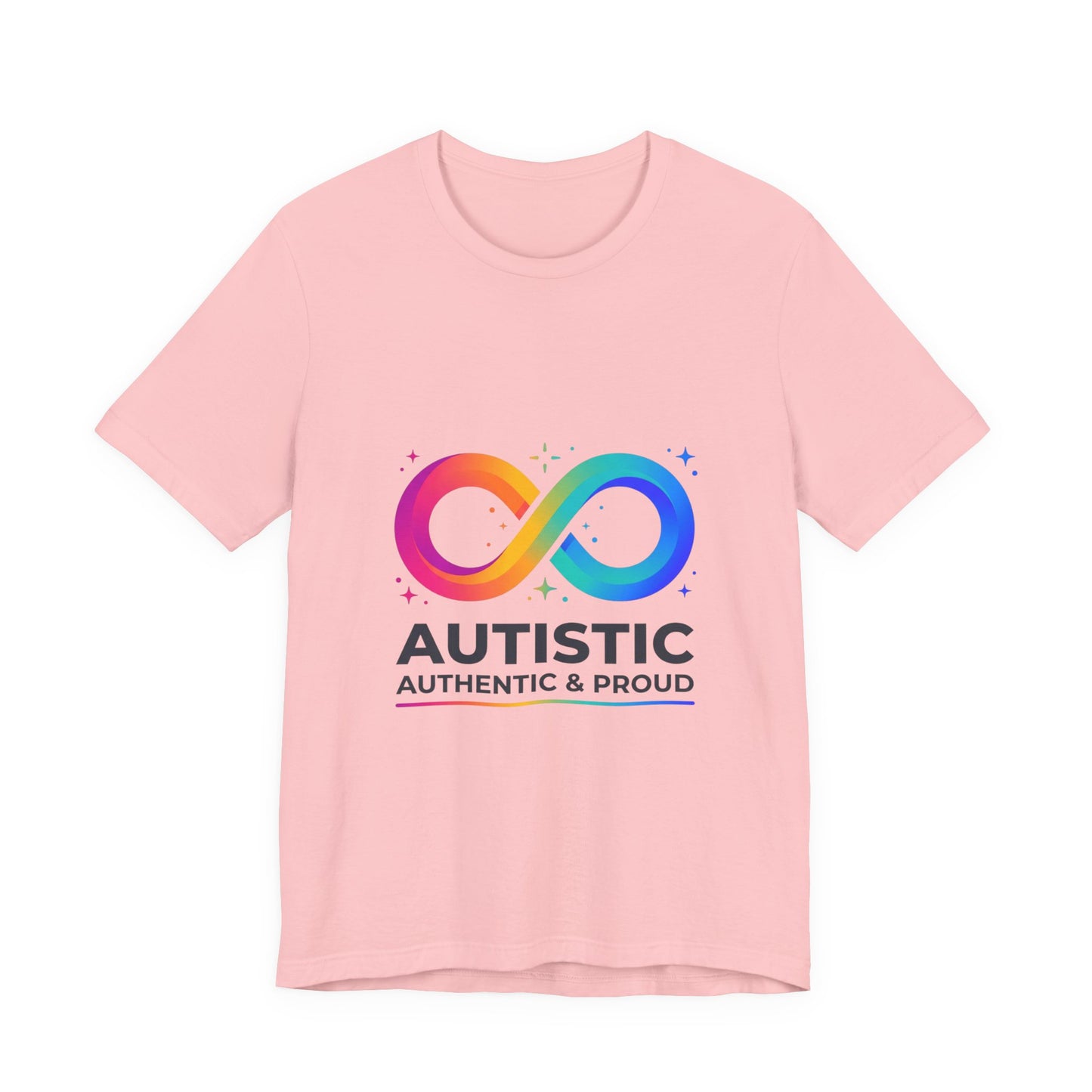 Autistic Authentic & Proud Tee | neurodiversity, autistic pride