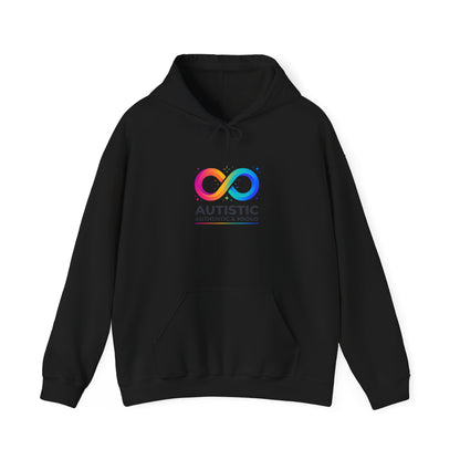 Autistic, Authentic & Proud Hoodie | neurodiversity autistic pride, affirming