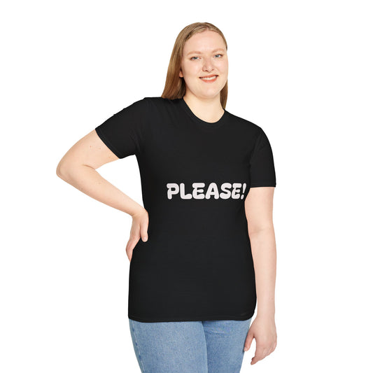 “Please… S.T.F.U.” Tee – Politeness with a plot twist.